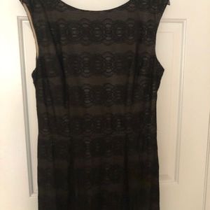 Vera Wang Black Lace Gown